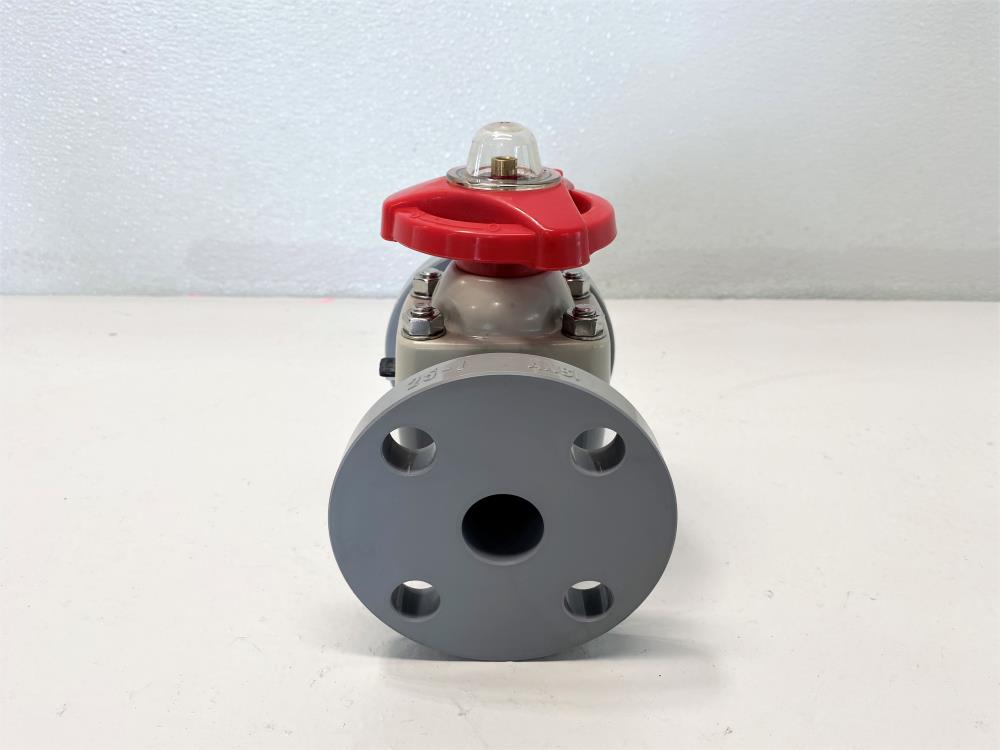 Asahi 1" 150 PSI CPVC Diaphragm Valve, Mfg # 98D00009F, 150 PSI